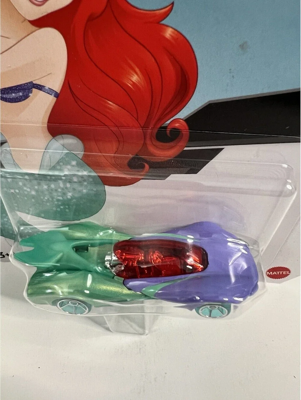 Hot Wheels ARIEL Character Car Disney Pixar 2022 Version Little Mermaid Mattel
